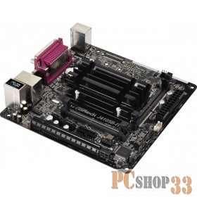 Материнская плата ASRock J4105B-ITX + Celeron J4105 onboard 2xDDR-4 SO-DIMM, Intel UHD Graphics 600, 7.1CH, 1000 Мбит/с, USB3.1, D-Sub, HDMI, Retail
