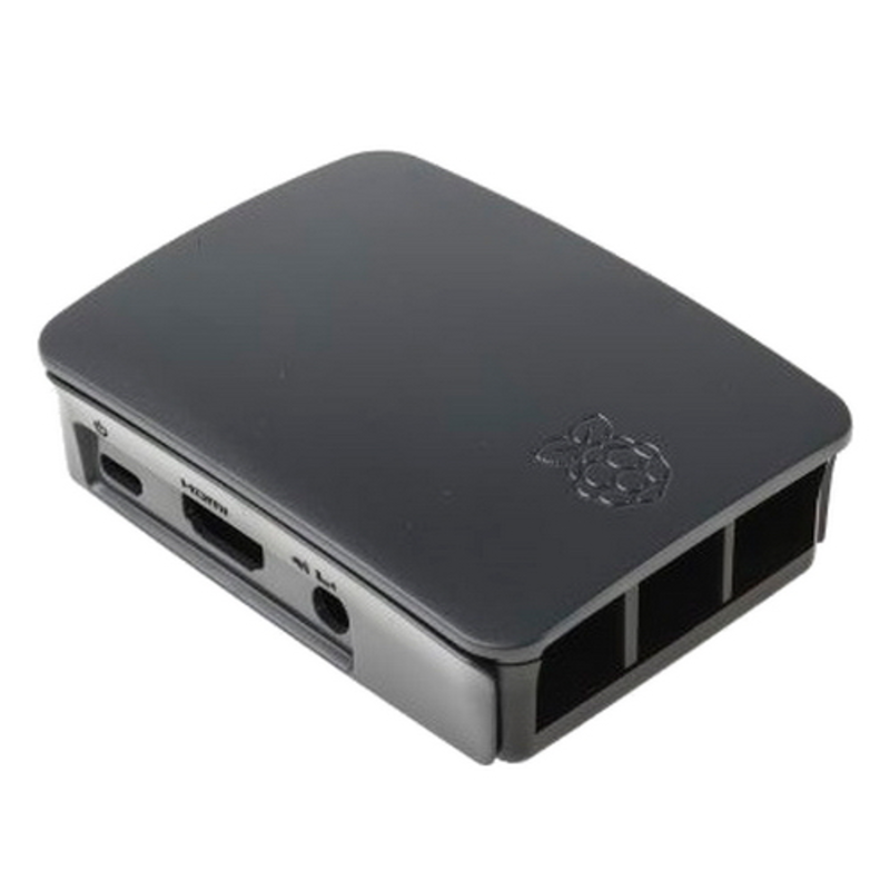 Корпус Raspberry Pi 3 Model B Official Case, Black/Grey, для Raspberry Pi 2 Model B and Raspberry Pi