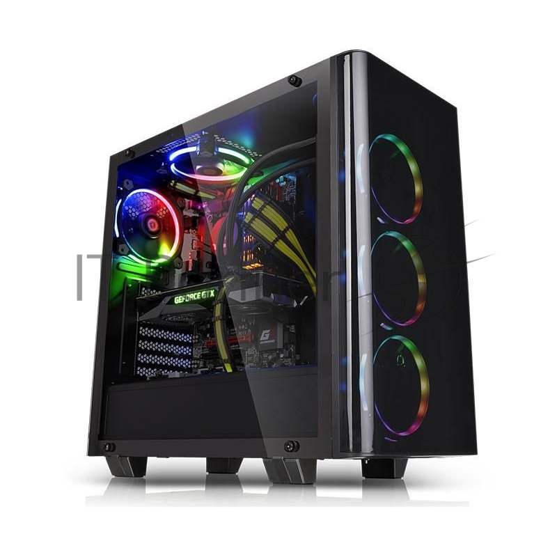 Корпус Thermaltake View 21 TG Black (CA-1I3-00M1WN-00)