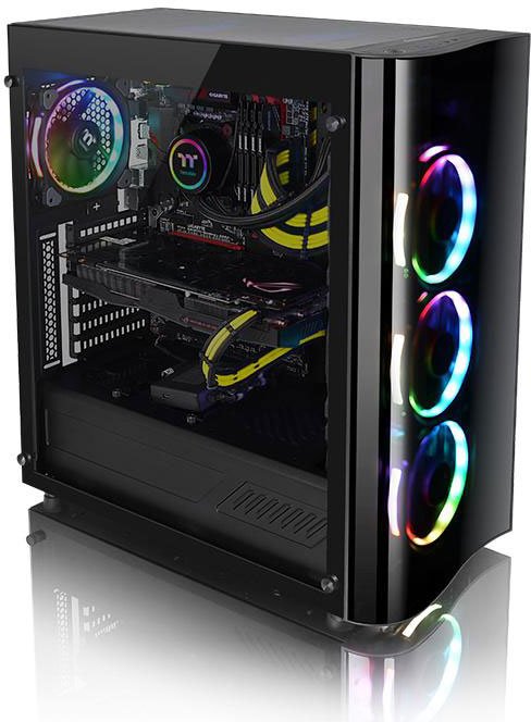 Корпус Thermaltake View 22 Tempered Glass Edition Black (CA-1J3-00M1WN-00)