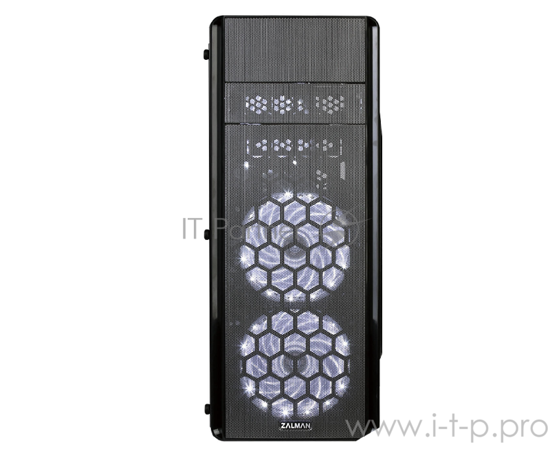 Корпус Zalman N3 черный без БП ATX 3x120mm 2xUSB2.0 1xUSB3.0 audio bott PSU