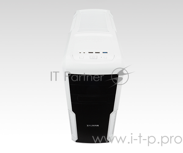 Корпус Zalman Z3 PLUS белый w/o PSU ATX 1x120mm 2xUSB2.0 1xUSB3.0 audio bott PSU