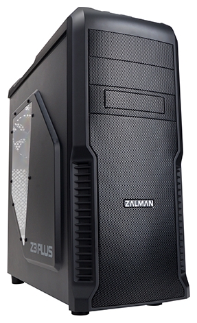 Корпус Zalman Z3 Plus черный w/o PSU ATX 1x80mm 1x92mm 2x120mm 2xUSB2.0 1xUSB3.0 audio bott PSU