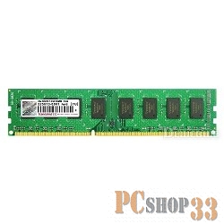 Модуль памяти Transcend 4GB U-DIMM DDR3, 1333МГц, 2Rx8, 1.5V