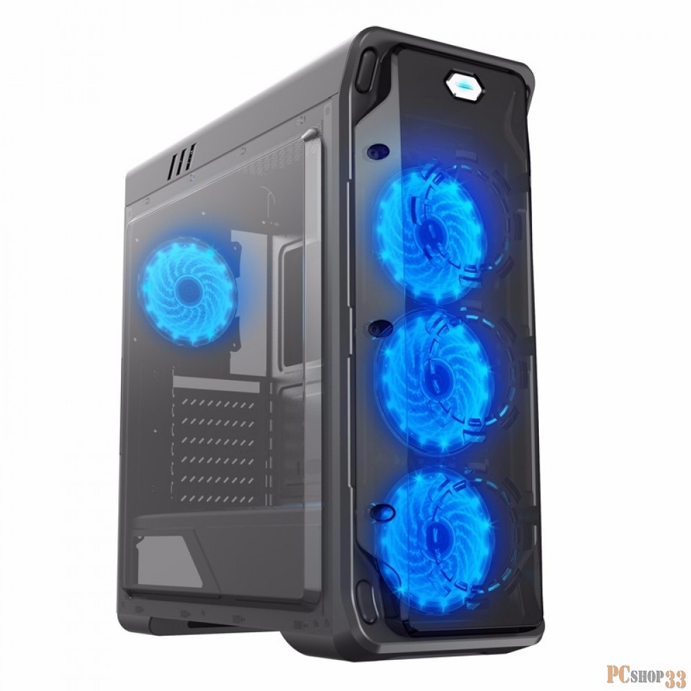 Корпуса GAMEMAX StarLight Black blue