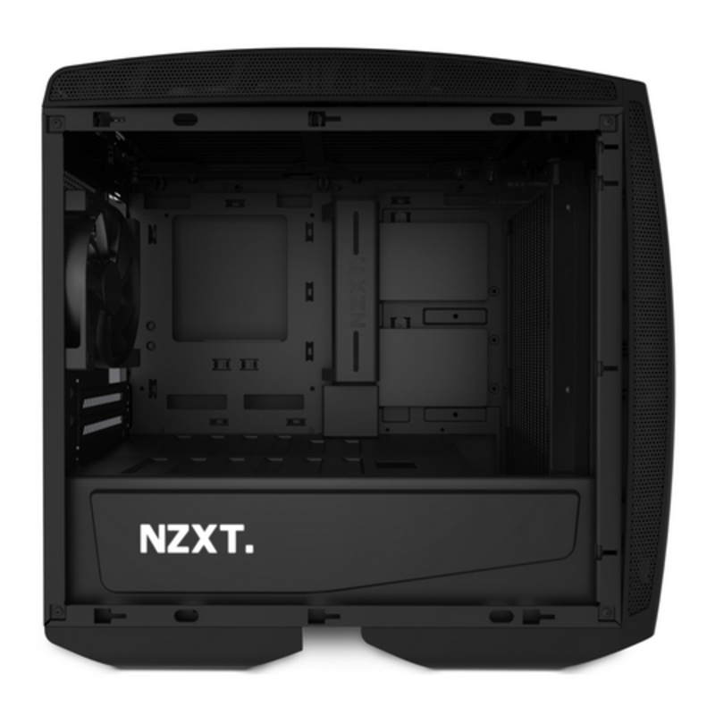 Корпус NZXT MANTA Window черный без БП miniITX 4x120mm 4x140mm 2xUSB3.0 audio bott PSU