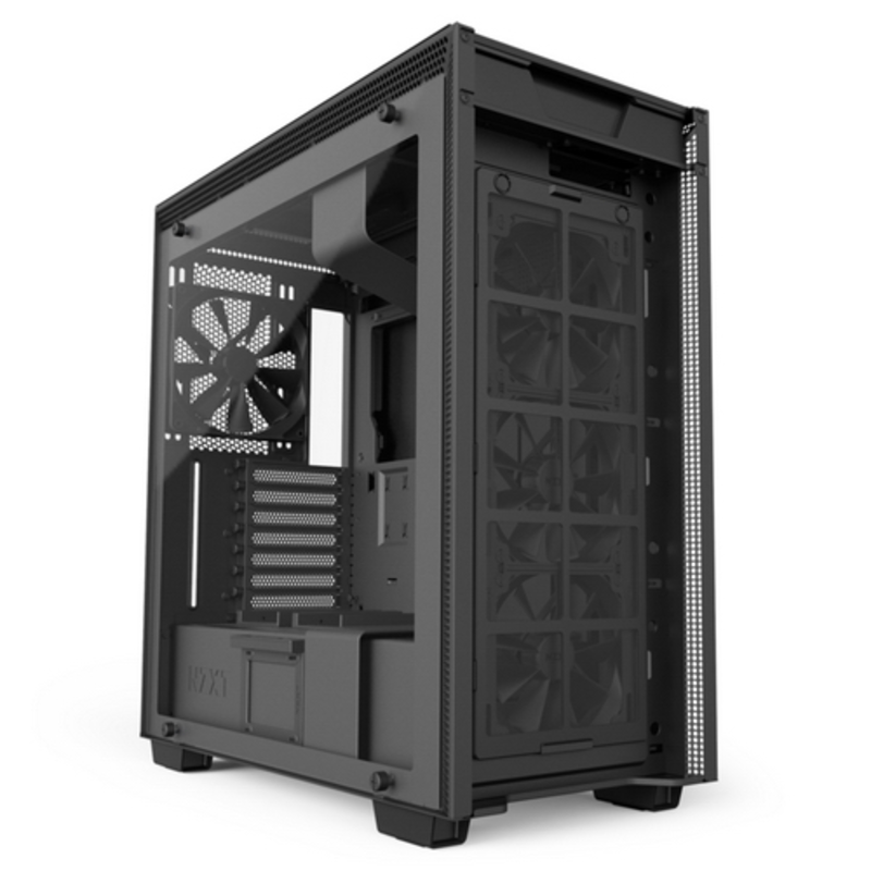 Корпус NZXT H700i Matt Black E-ATX, ATX, mATX, Mini-ITX, Midi-Tower, без БП, с окном, 2xUSB 2.0, 2xUSB 3.0, Audio