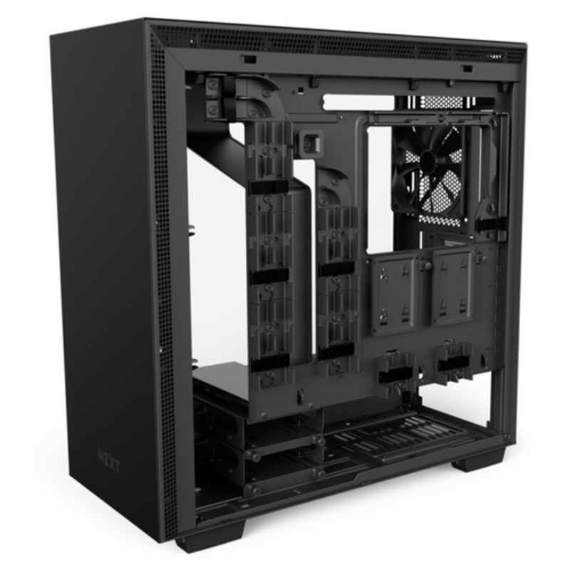Корпус NZXT H700i Matt Black E-ATX, ATX, mATX, Mini-ITX, Midi-Tower, без БП, с окном, 2xUSB 2.0, 2xUSB 3.0, Audio