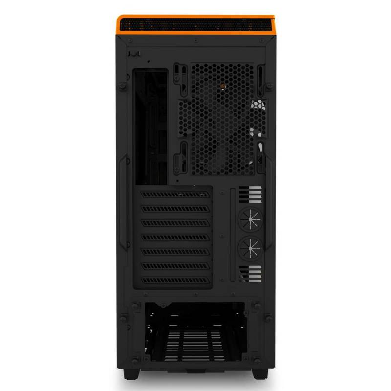 Корпус NZXT H440 черный/оранжевый без БП ATX 7x120mm 5x140mm 2xUSB2.0 2xUSB3.0 audio bott PSU