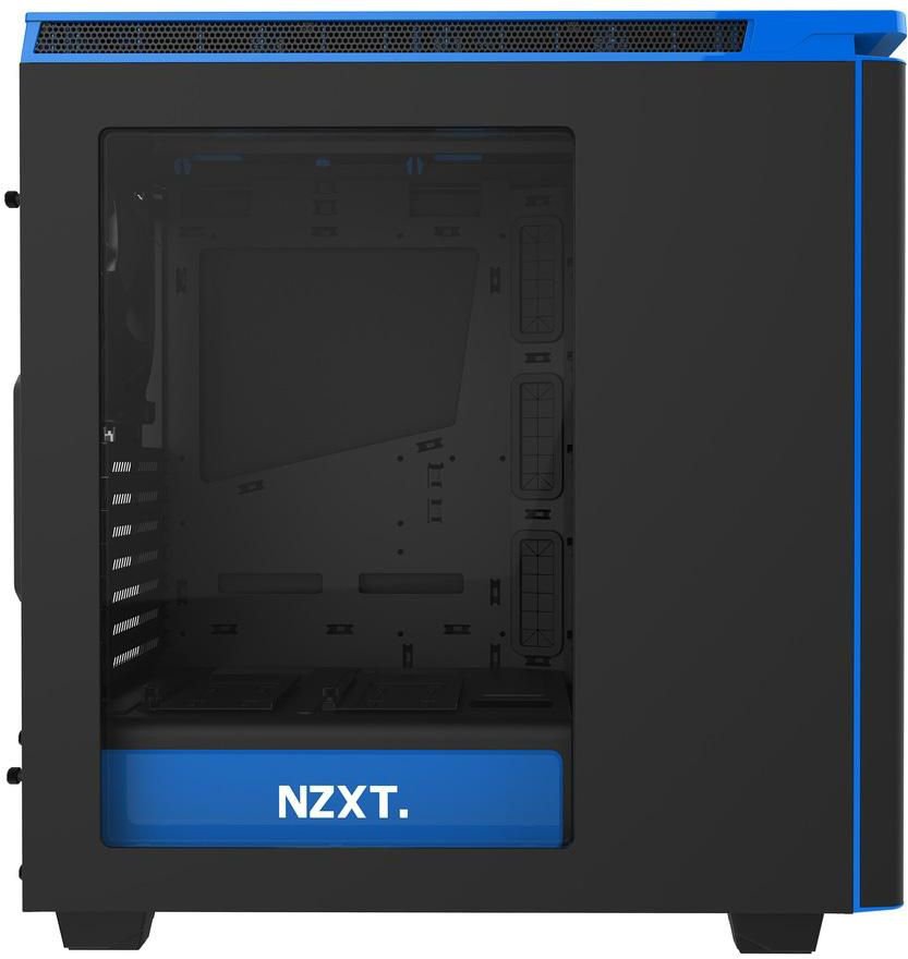Корпус NZXT H440 Black/Blue ATX, mATX, Mini-ITX, Midi-Tower, без БП, с окном, 2xUSB 2.0, 2xUSB 3.0, Audio