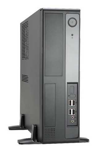 Корпус Inwin BL641BL (Desktop, Micro-ATX, 300W S300FF7-0, USB+Audio+Fan+Heatpipe, черный) (6102794)