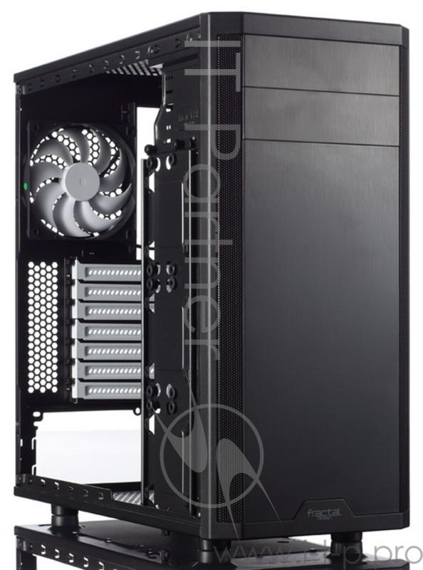 Корпус Fractal Desing Core 2300 черный w/o PSU ATX 2x120mm 1xUSB2.0 1xUSB3.0 audio bott PSU