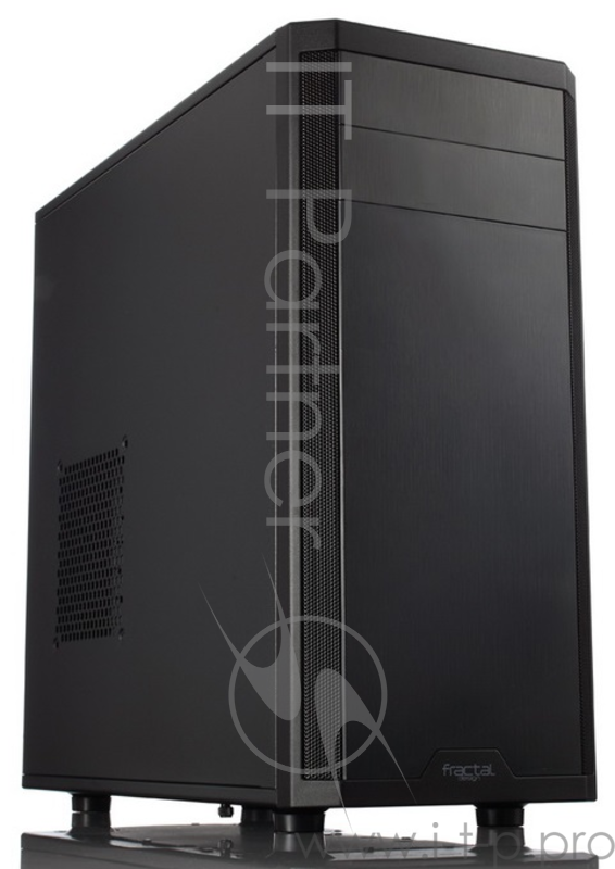 Корпус Fractal Desing Core 2300 черный w/o PSU ATX 2x120mm 1xUSB2.0 1xUSB3.0 audio bott PSU
