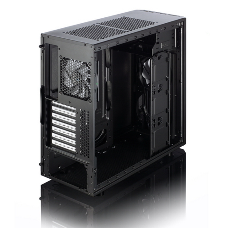 Корпус Fractal Desing Core 2300 черный w/o PSU ATX 2x120mm 1xUSB2.0 1xUSB3.0 audio bott PSU