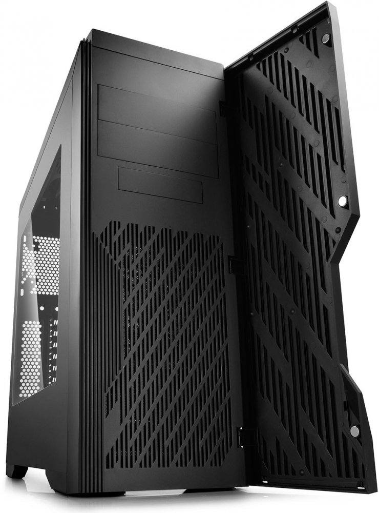 Корпус DeepCool DUKASE V2 Black ATX, mATX, Mini-ITX, Midi-Tower, без БП, с окном, USB 2.0, USB 3.0, Audio