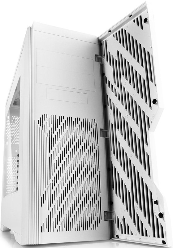 Корпус DeepCool DUKASE V2 White ATX, mATX, Mini-ITX, Midi-Tower, без БП, с окном, USB 2.0, USB 3.0, Audio