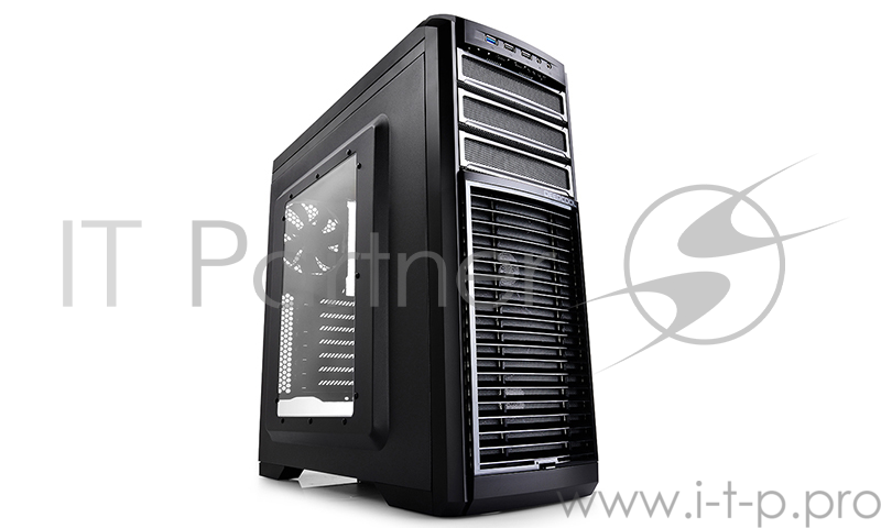 Корпус Deepcool KENDOMEN TI без БП, боковое окно, черный, ATX