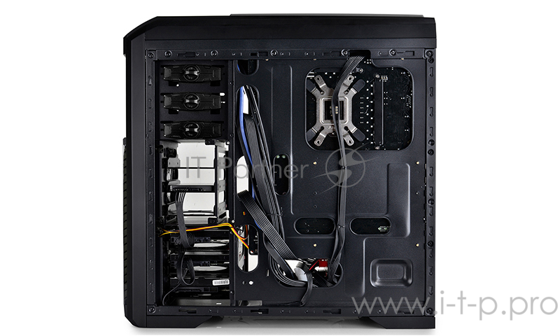 Корпус Deepcool KENDOMEN TI без БП, боковое окно, черный, ATX