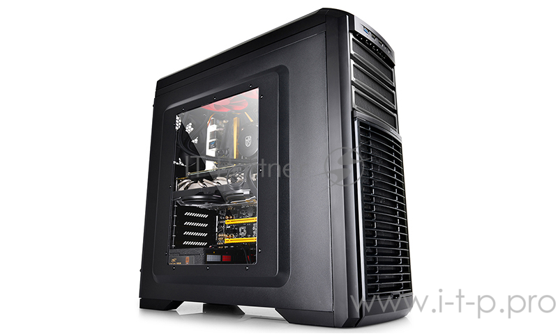 Корпус Deepcool KENDOMEN TI без БП, боковое окно, черный, ATX