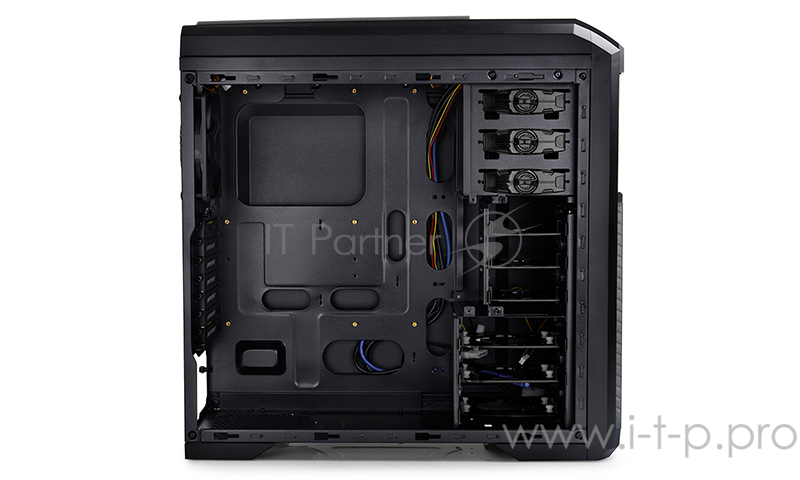 Корпус Deepcool KENDOMEN TI без БП, боковое окно, черный, ATX