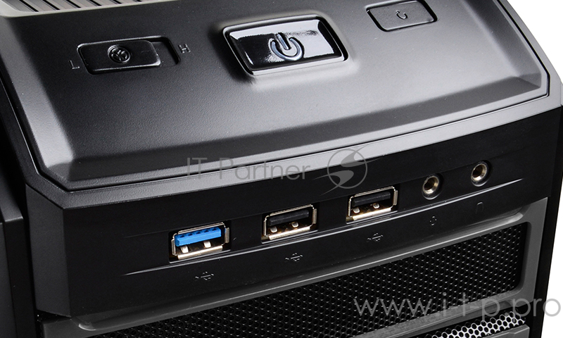 Корпус Deepcool KENDOMEN TI без БП, боковое окно, черный, ATX