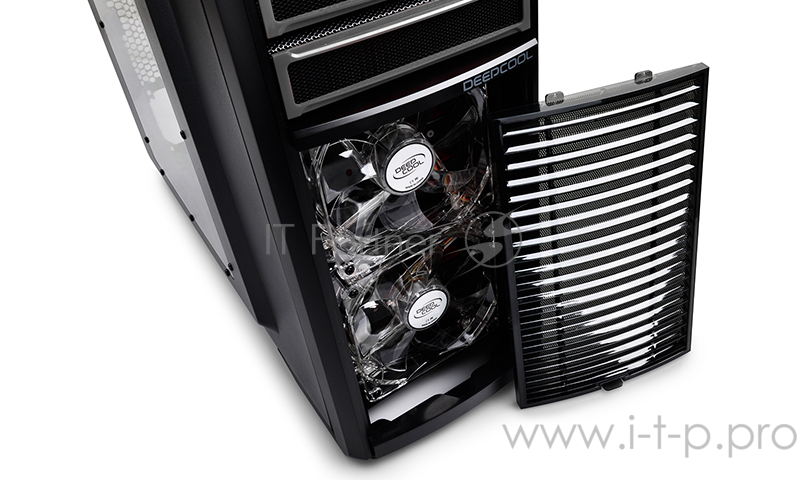 Корпус Deepcool KENDOMEN TI без БП, боковое окно, черный, ATX