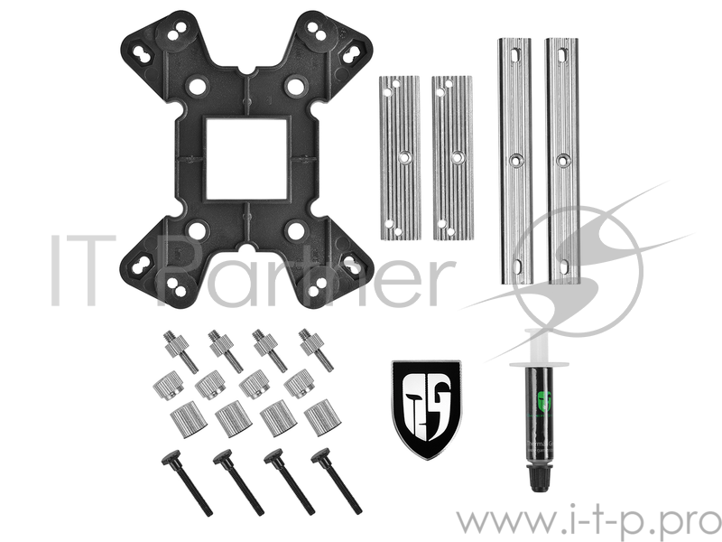 Корпус Deepcool ARK 90 без БП, большое боковое окно, черный, установлена система водяного охлажд