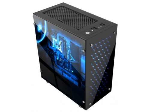 Корпус Formula FA-703B черный 500W mATX 2xUSB2.0 1xUSB3.0 audio bott PSU