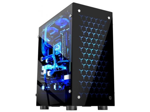 Корпус Formula FA-703B черный 500W mATX 2xUSB2.0 1xUSB3.0 audio bott PSU