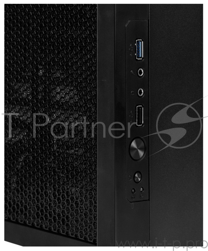Корпус Fractal Design Core 1000 черный w/o PSU mATX 1x120mm 1xUSB2.0 1xUSB3.0 audio