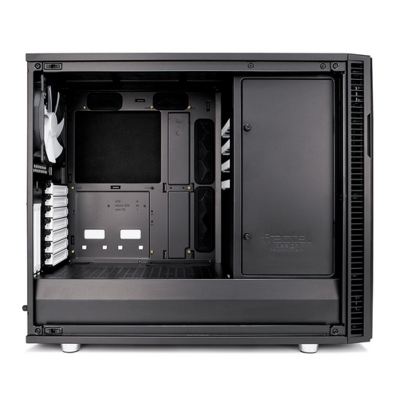 Корпус Fractal Design Define R6 TG черный без БП ATX 2xUSB2.0 2xUSB3.0 audio front door bott PSU
