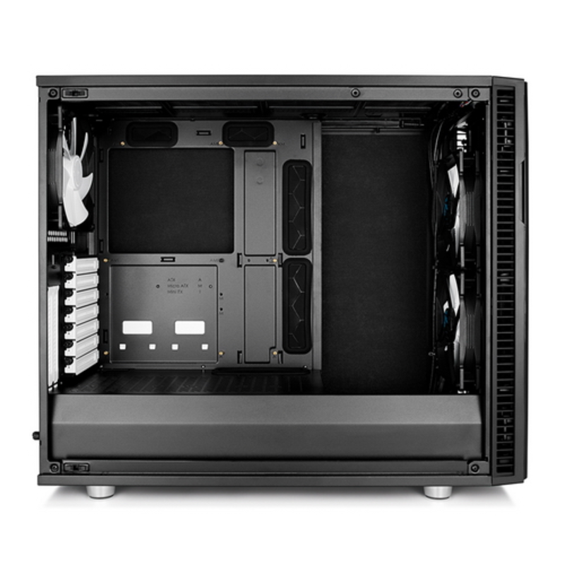 Корпус Fractal Design Define R6 TG черный без БП ATX 2xUSB2.0 2xUSB3.0 audio front door bott PSU