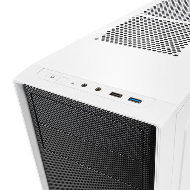 Корпус Fractal Design FOCUS G Window белый без БП ATX 2x120mm 1xUSB2.0 1xUSB3.0 audio bott PSU