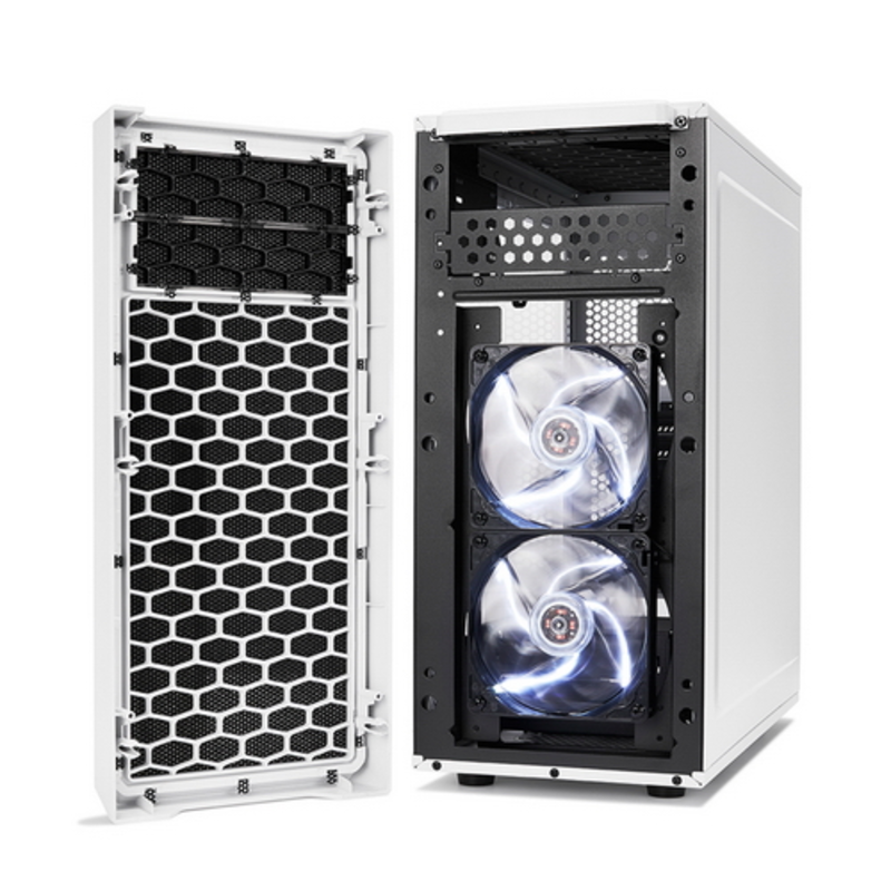 Корпус Fractal Design FOCUS G Window белый без БП ATX 2x120mm 1xUSB2.0 1xUSB3.0 audio bott PSU