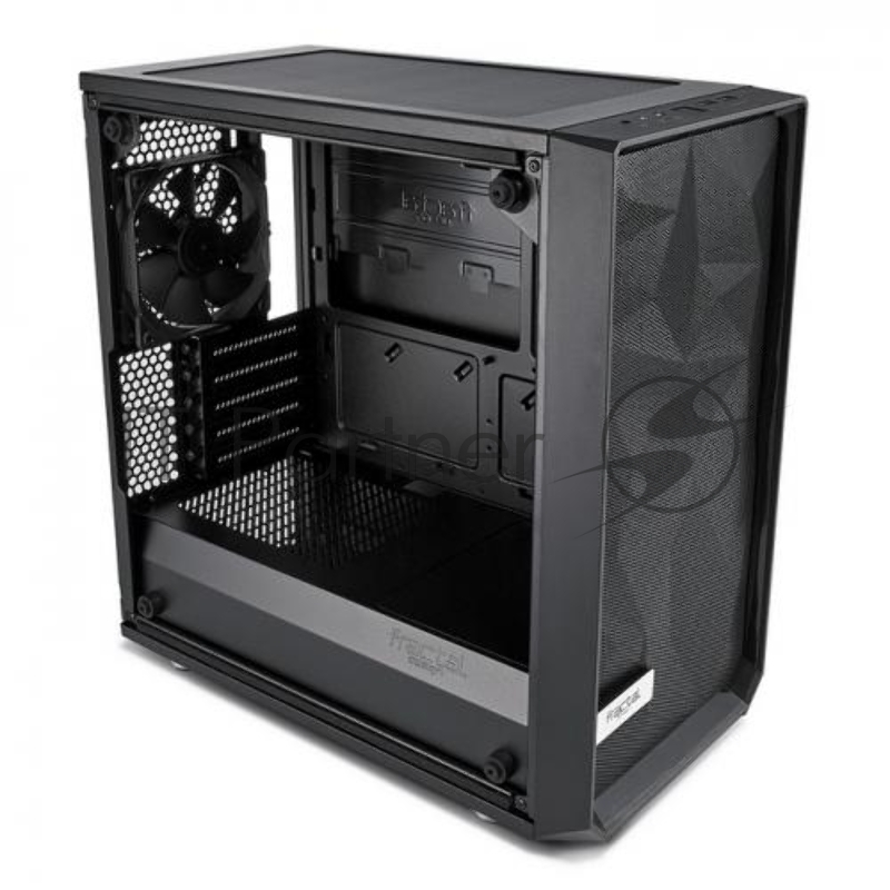 Корпус Fractal Design Meshify Mini C TG черный без БП mATX 5x120mm 4x140mm 2xUSB3.0 audio bott PSU