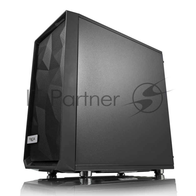 Корпус Fractal Design Meshify Mini C TG черный без БП mATX 5x120mm 4x140mm 2xUSB3.0 audio bott PSU