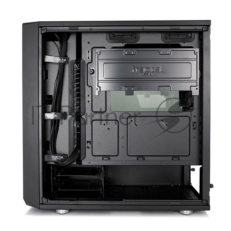 Корпус Fractal Design Meshify Mini C TG черный без БП mATX 5x120mm 4x140mm 2xUSB3.0 audio bott PSU