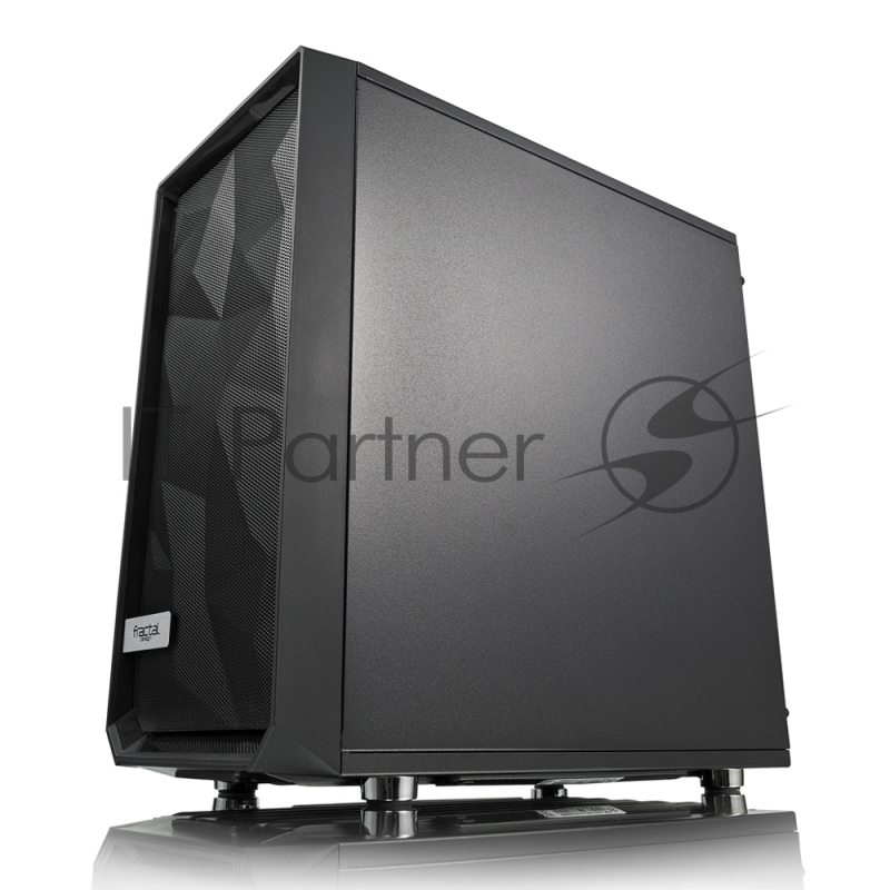 Корпус Fractal Design Meshify Mini C TG черный без БП mATX 5x120mm 4x140mm 2xUSB3.0 audio bott PSU