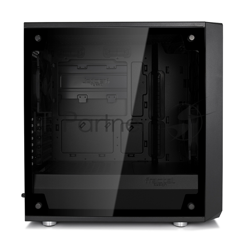 Корпус Fractal Design Meshify Mini C TG черный без БП mATX 5x120mm 4x140mm 2xUSB3.0 audio bott PSU
