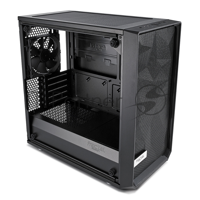Корпус Fractal Design Meshify Mini C TG черный без БП mATX 5x120mm 4x140mm 2xUSB3.0 audio bott PSU