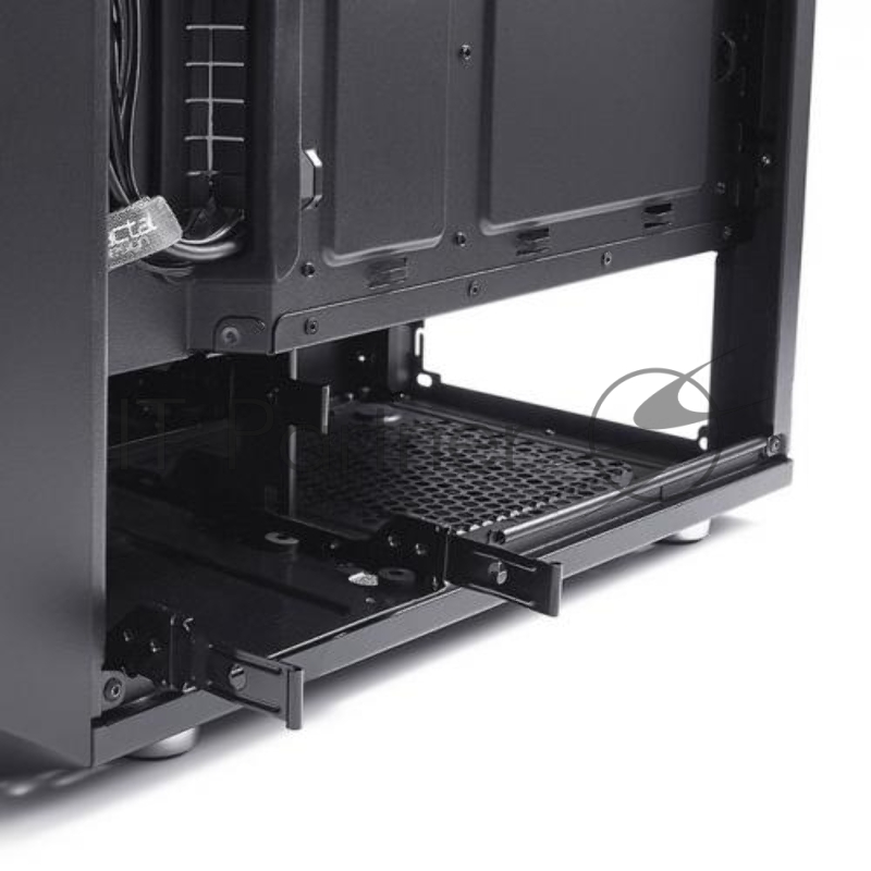 Корпус Fractal Design Meshify Mini C TG черный без БП mATX 5x120mm 4x140mm 2xUSB3.0 audio bott PSU