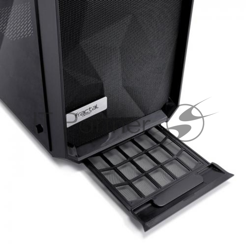 Корпус Fractal Design Meshify Mini C TG черный без БП mATX 5x120mm 4x140mm 2xUSB3.0 audio bott PSU