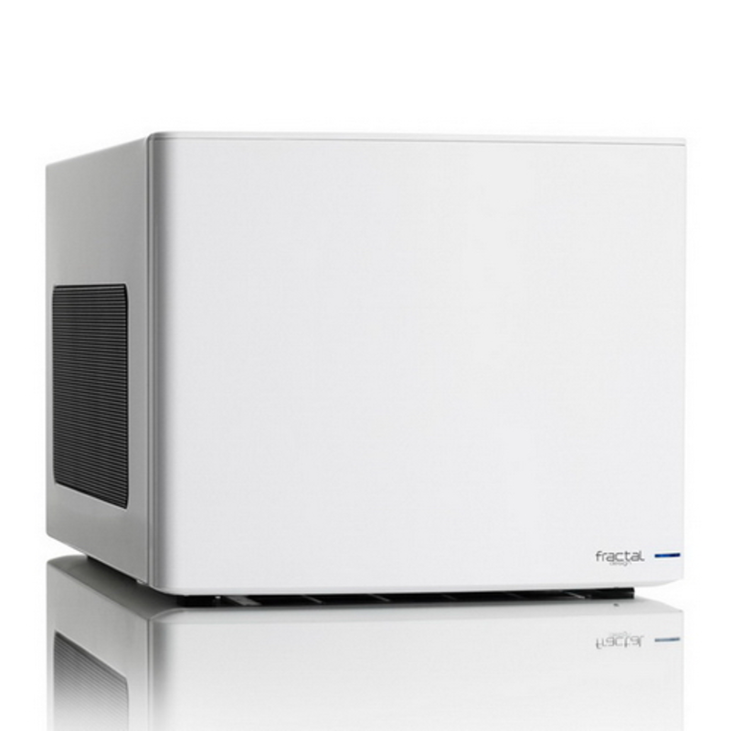 Корпус Fractal Design Node 304 белый w/o PSU miniITX 2x92mm 1x140mm 2xUSB3.0 audio bott PSU