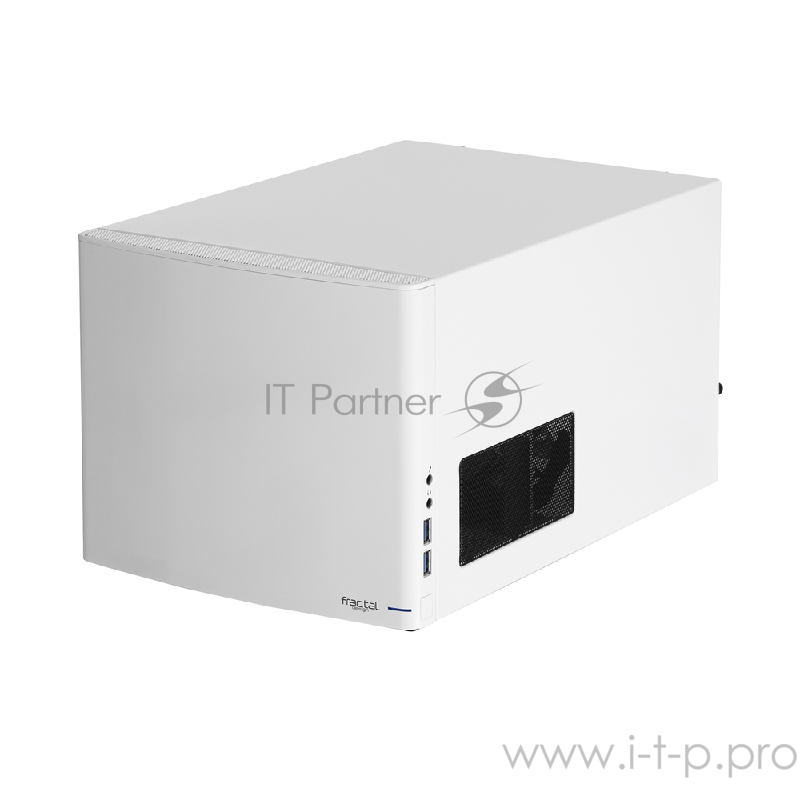 Корпус Fractal Design Node 304 белый w/o PSU miniITX 2x92mm 1x140mm 2xUSB3.0 audio bott PSU