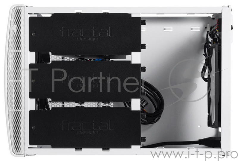Корпус Fractal Design Node 304 белый w/o PSU miniITX 2x92mm 1x140mm 2xUSB3.0 audio bott PSU