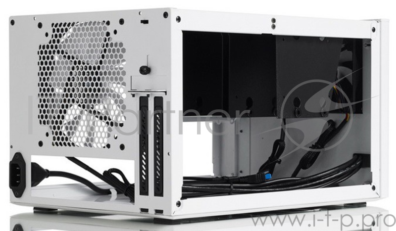 Корпус Fractal Design Node 304 белый w/o PSU miniITX 2x92mm 1x140mm 2xUSB3.0 audio bott PSU