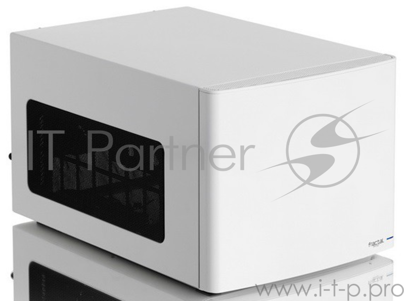 Корпус Fractal Design Node 304 белый w/o PSU miniITX 2x92mm 1x140mm 2xUSB3.0 audio bott PSU