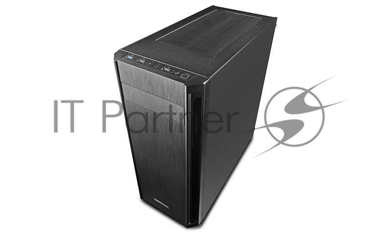 Корпус Deepcool D-SHIELD V2 без БП, боковое окно, черный, ATX