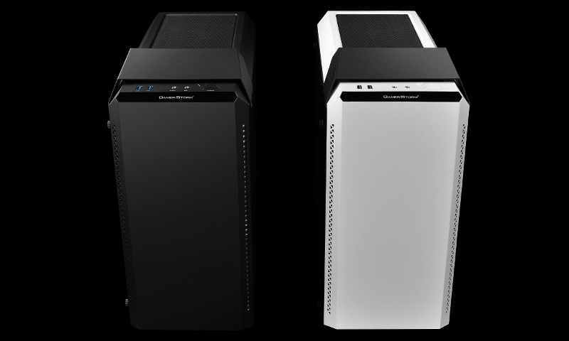 Корпус Deepcool BARONKASE LIQUID без БП, большое боковое окно, черный, установлена система водяного охлаждения с RGB подстветкой, ATX