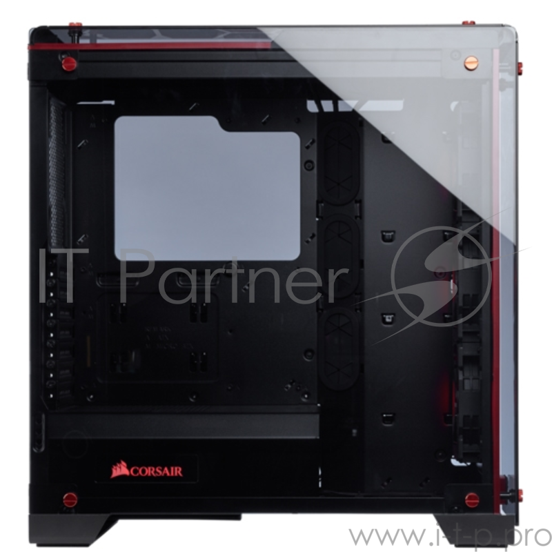Корпус Corsair Crystal Series 570X RGB Red ATX, mATX, Mini-ITX, Midi-Tower, без БП, с окном, 2xUSB 3.0, Audio